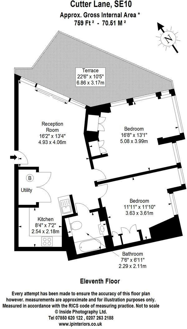 Upper Riverside ,Cutter Lane, London,SE10 floorplan