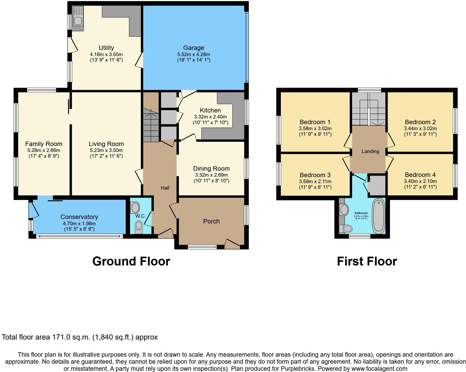 The Elms, Morpeth, NE61 floorplan