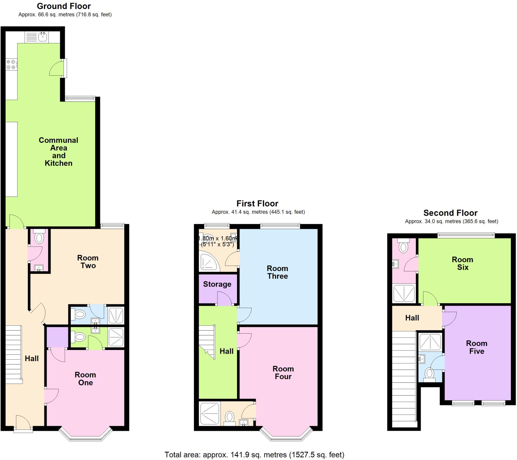St. Chads Avenue Portsmouth PO2 floorplan