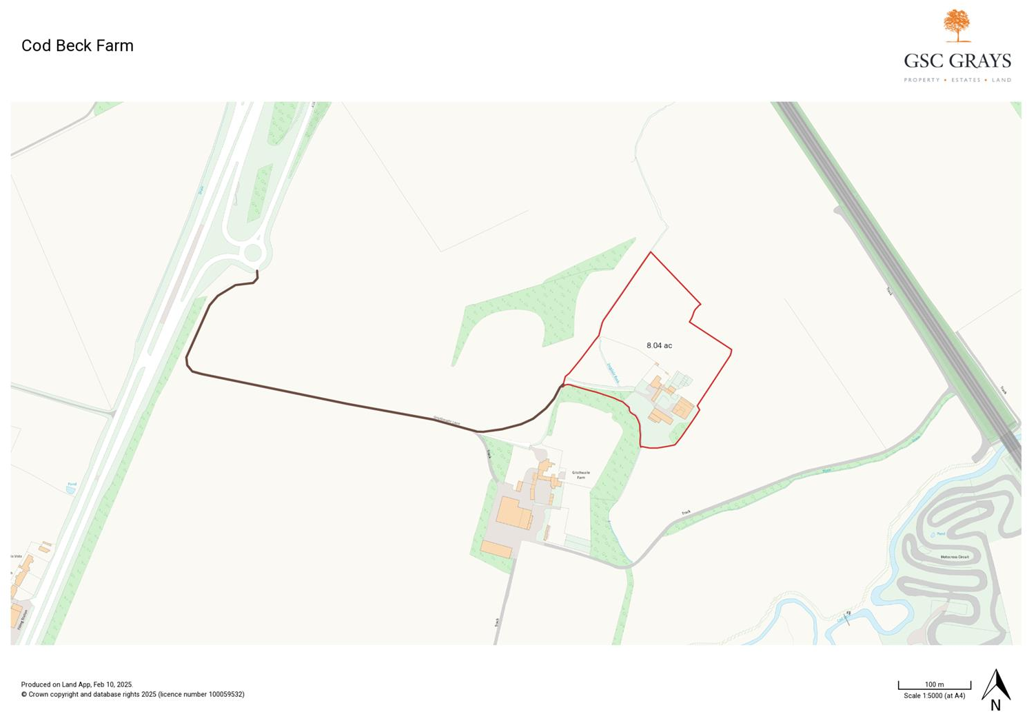 Codbeck Farm, Gristhwaite Lane, Topcliffe floorplan