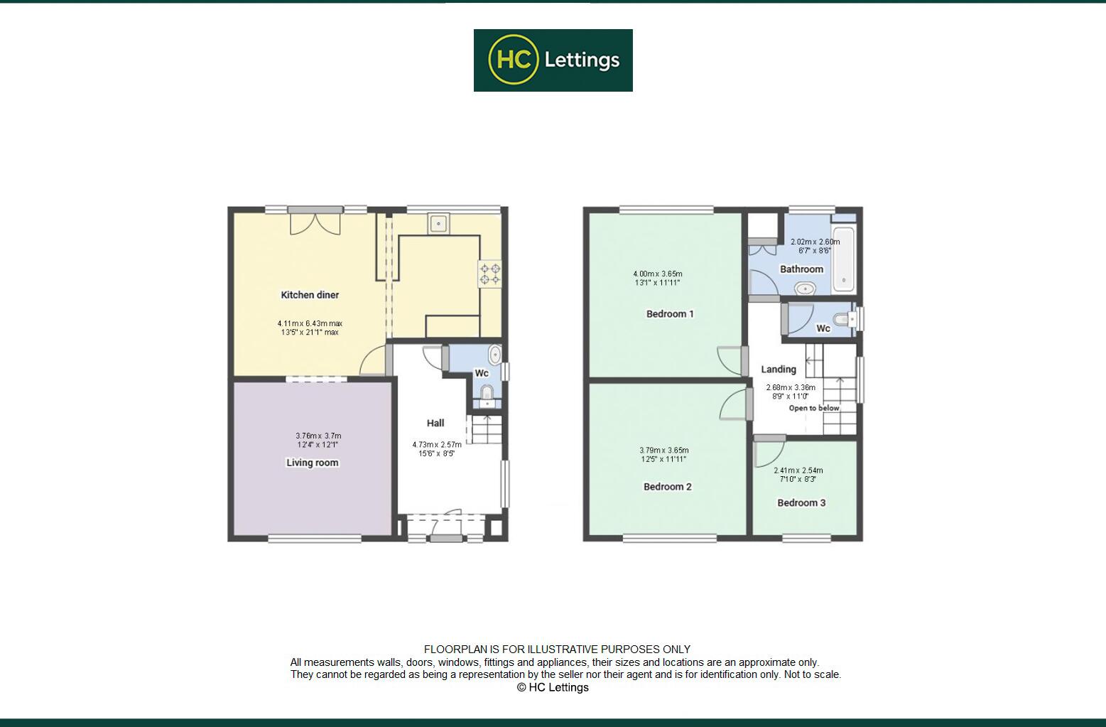 Moore Road, Mapperley, Nottingham, NG3 6EF floorplan