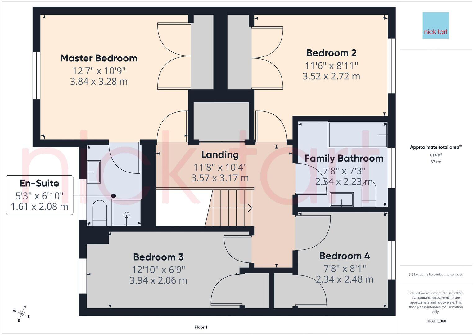 5 Highfield Way, Hinstock floorplan