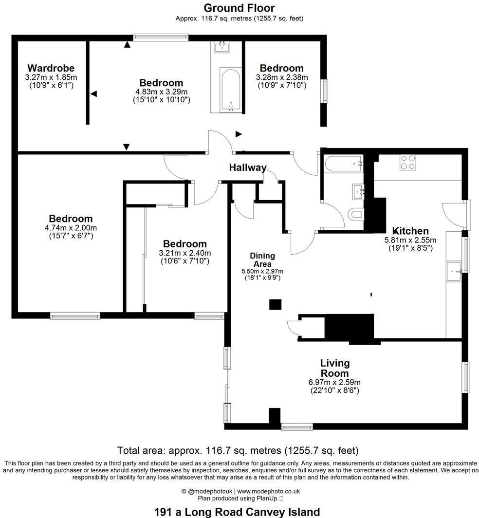 Long Road, Canvey Island floorplan