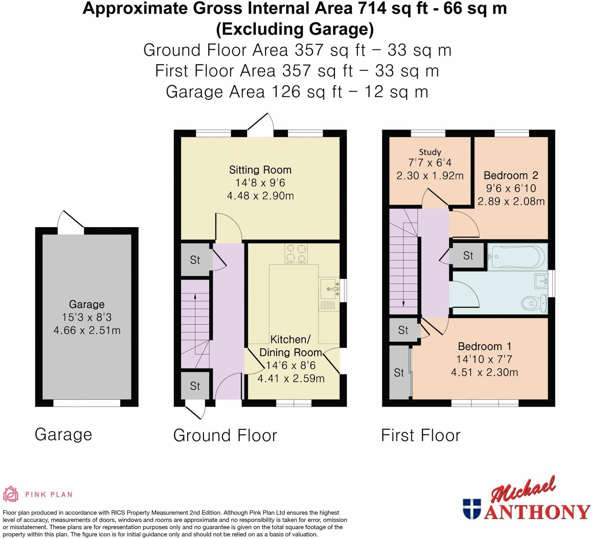 Fairford Crescent, Milton Keynes floorplan