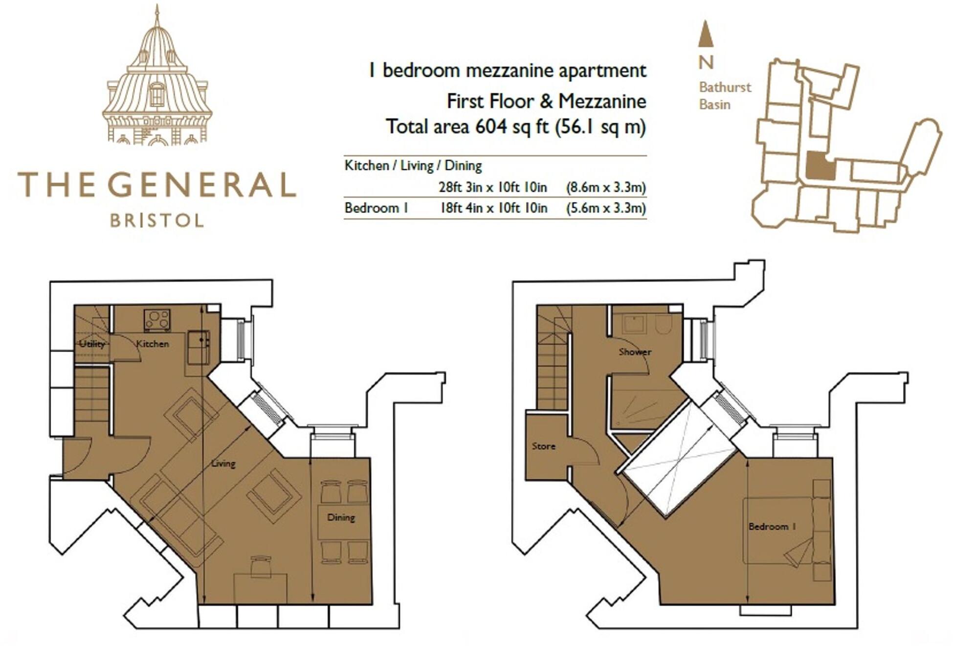 City Centre, The General, BS1 floorplan