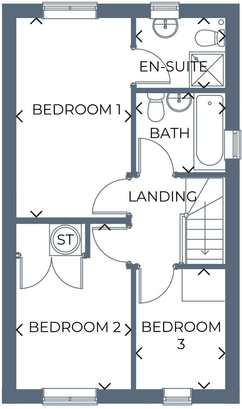 Apedale Road,
Newcastle Under Lyme,
ST5 6BH floorplan