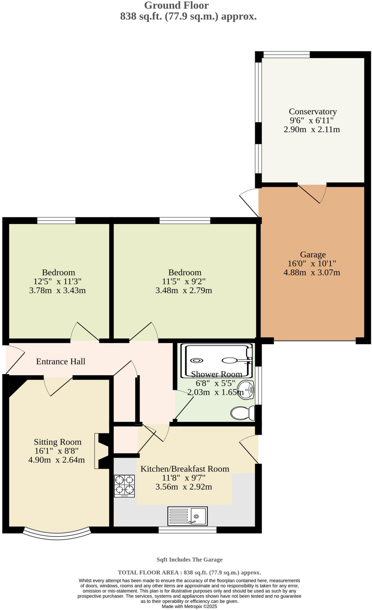 Arthur Avenue, Caister-On-Sea floorplan
