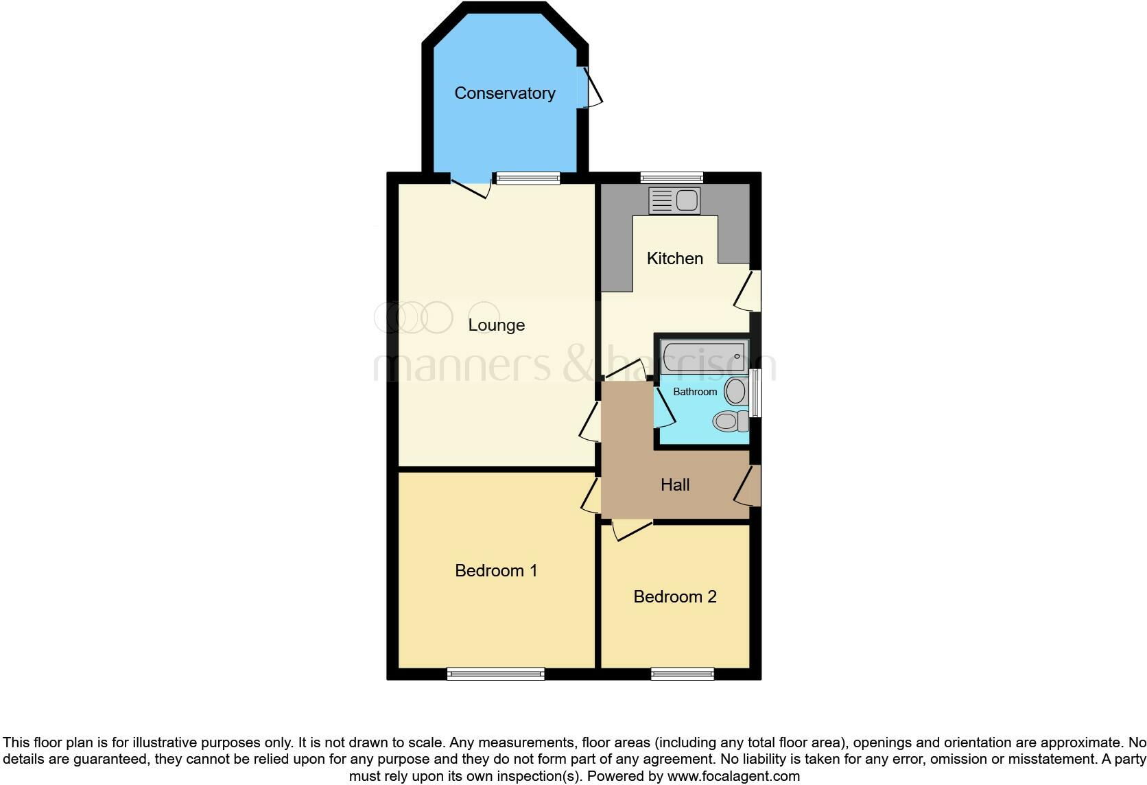 Swainby Road, Hartlepool floorplan