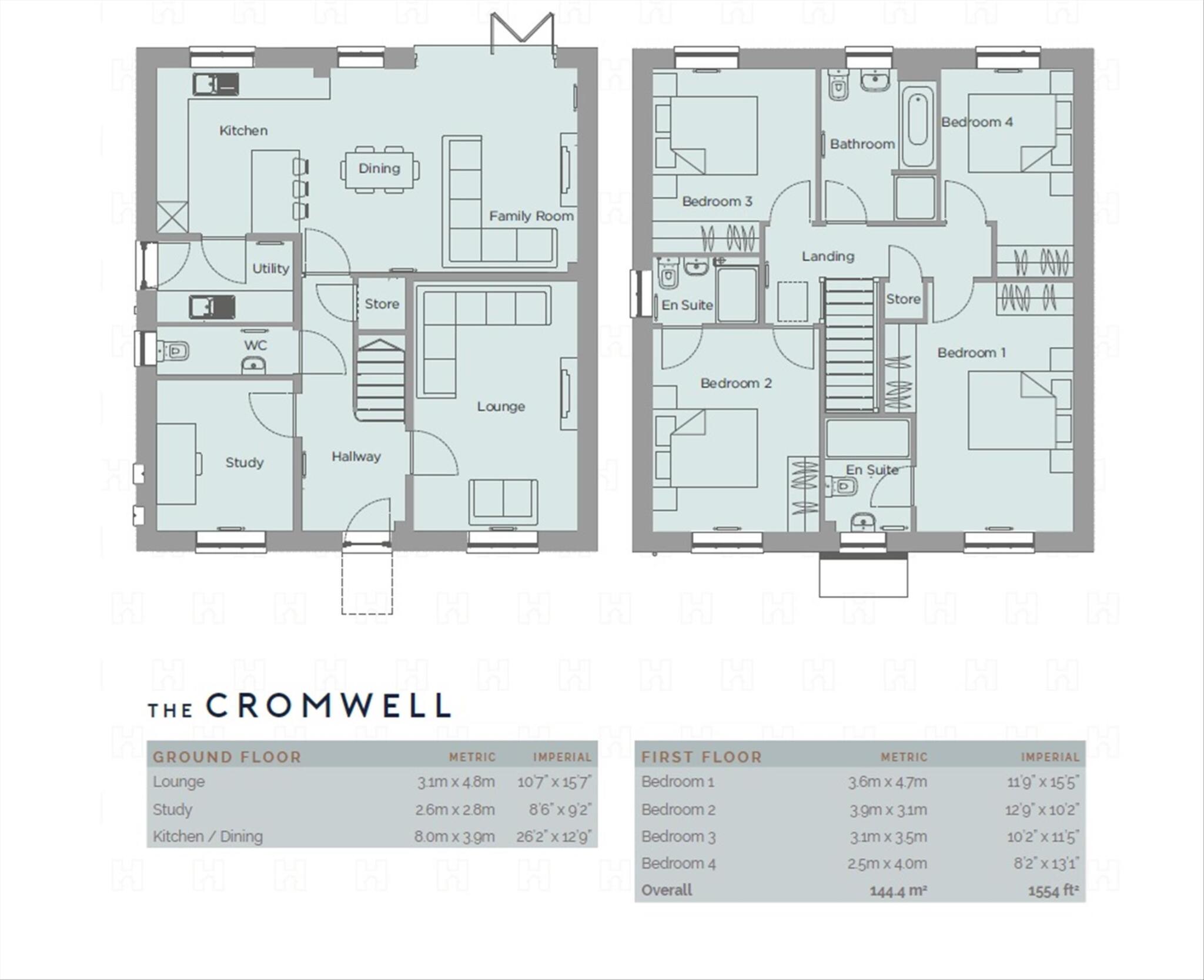 Galloways Reach, Galgate, Lancaster floorplan