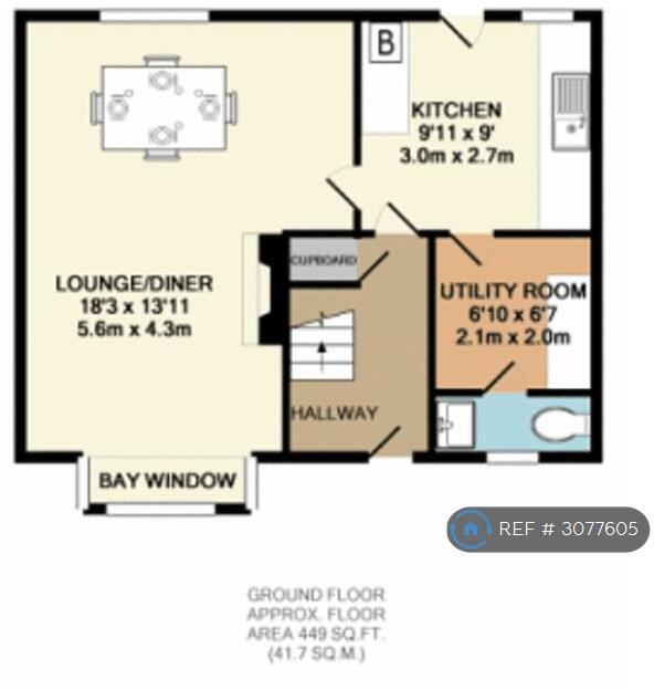 Coventry Avenue, Grimsby, DN34 floorplan