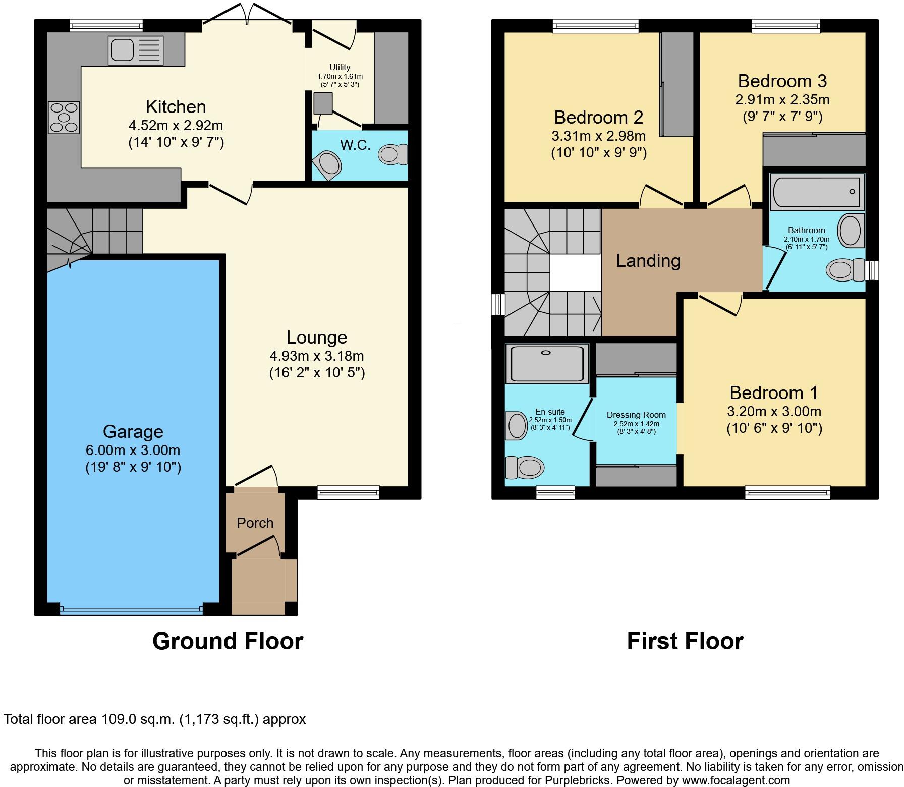 Williams Way, Chesterfield, S42 floorplan