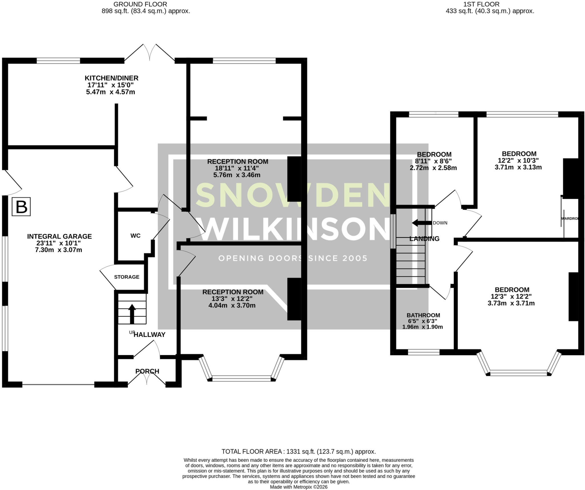 Crossefield Road, Cheadle Hulme floorplan