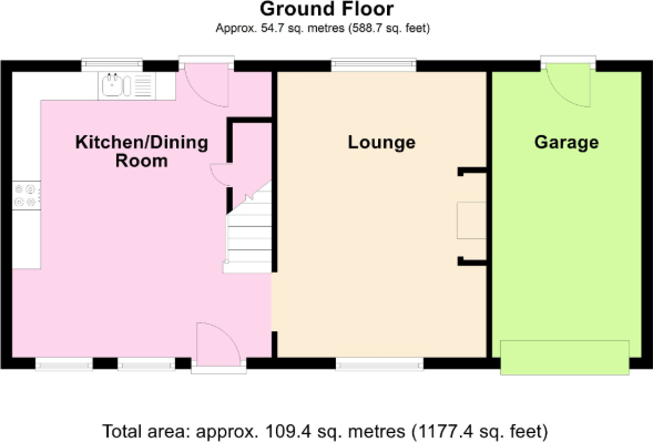 Bawdrip, Bridgwater floorplan