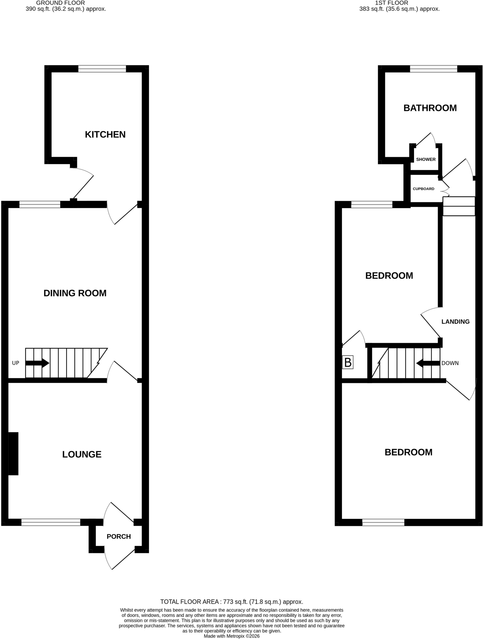 Wrexham Road , Rhostyllen floorplan