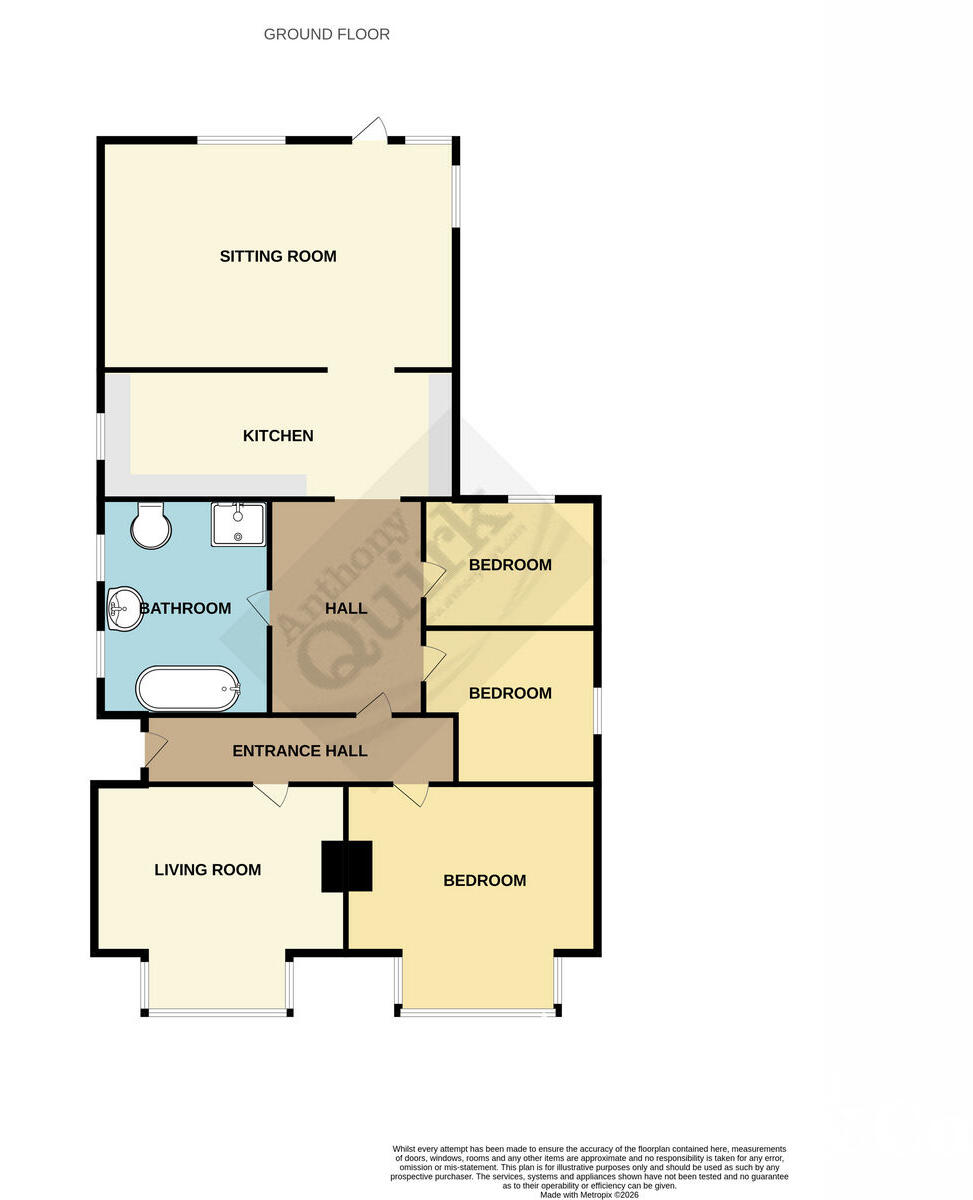 Thomas Road, Clacton-on-sea, CO15 floorplan
