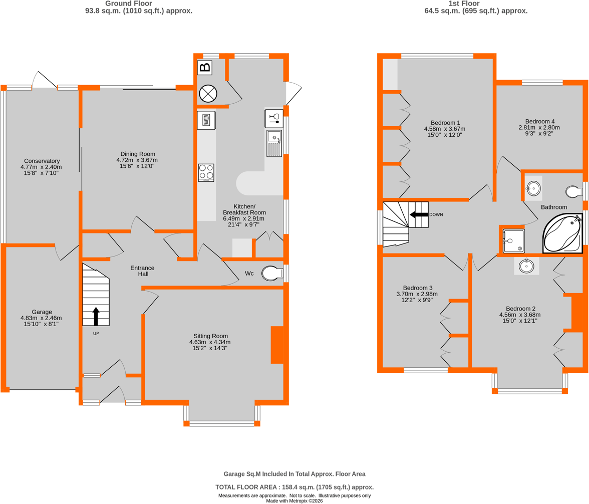 Hayes Way, Park Langley, Beckenham, BR3 floorplan
