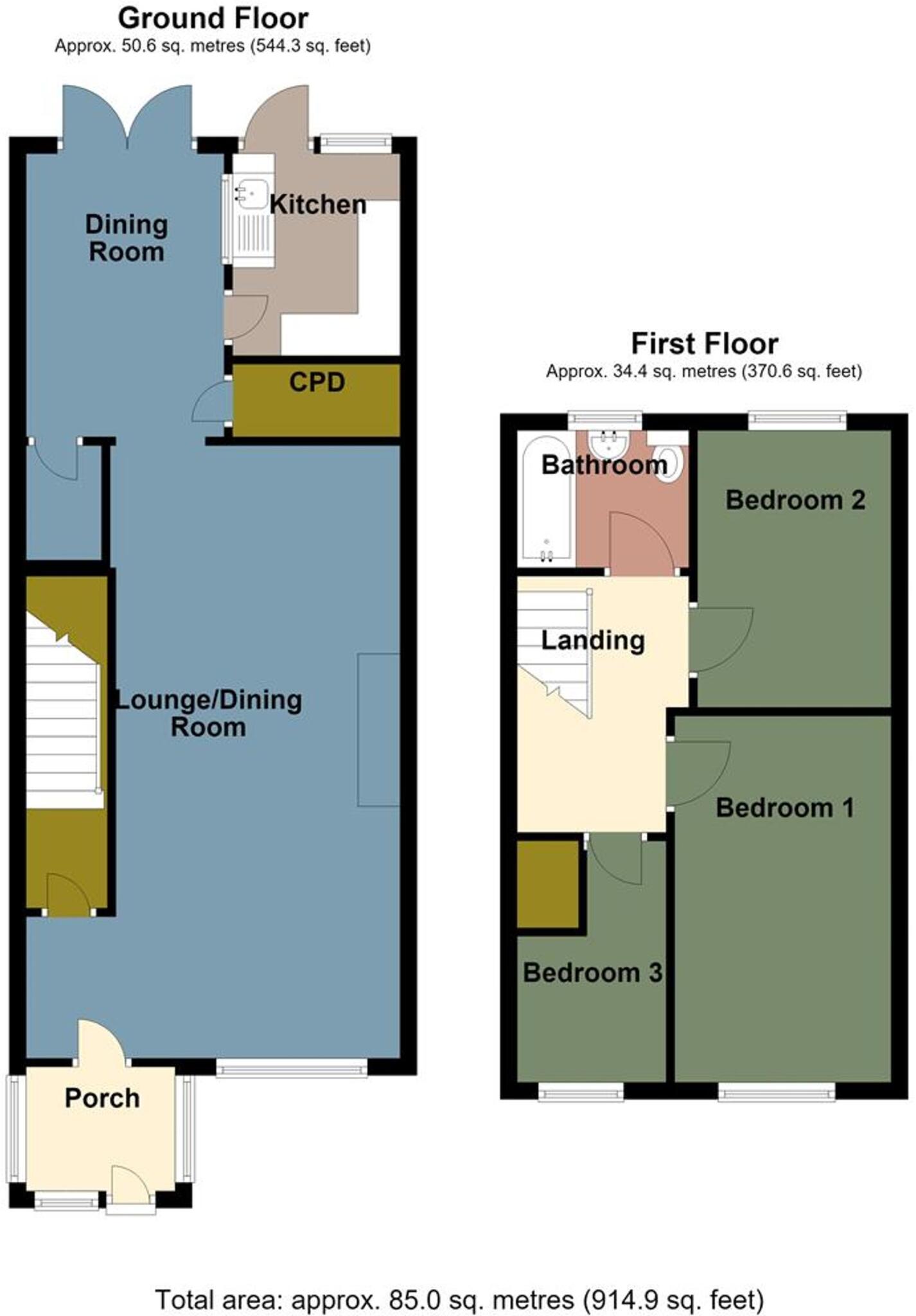 Castle Drive, Neath, SA11 floorplan