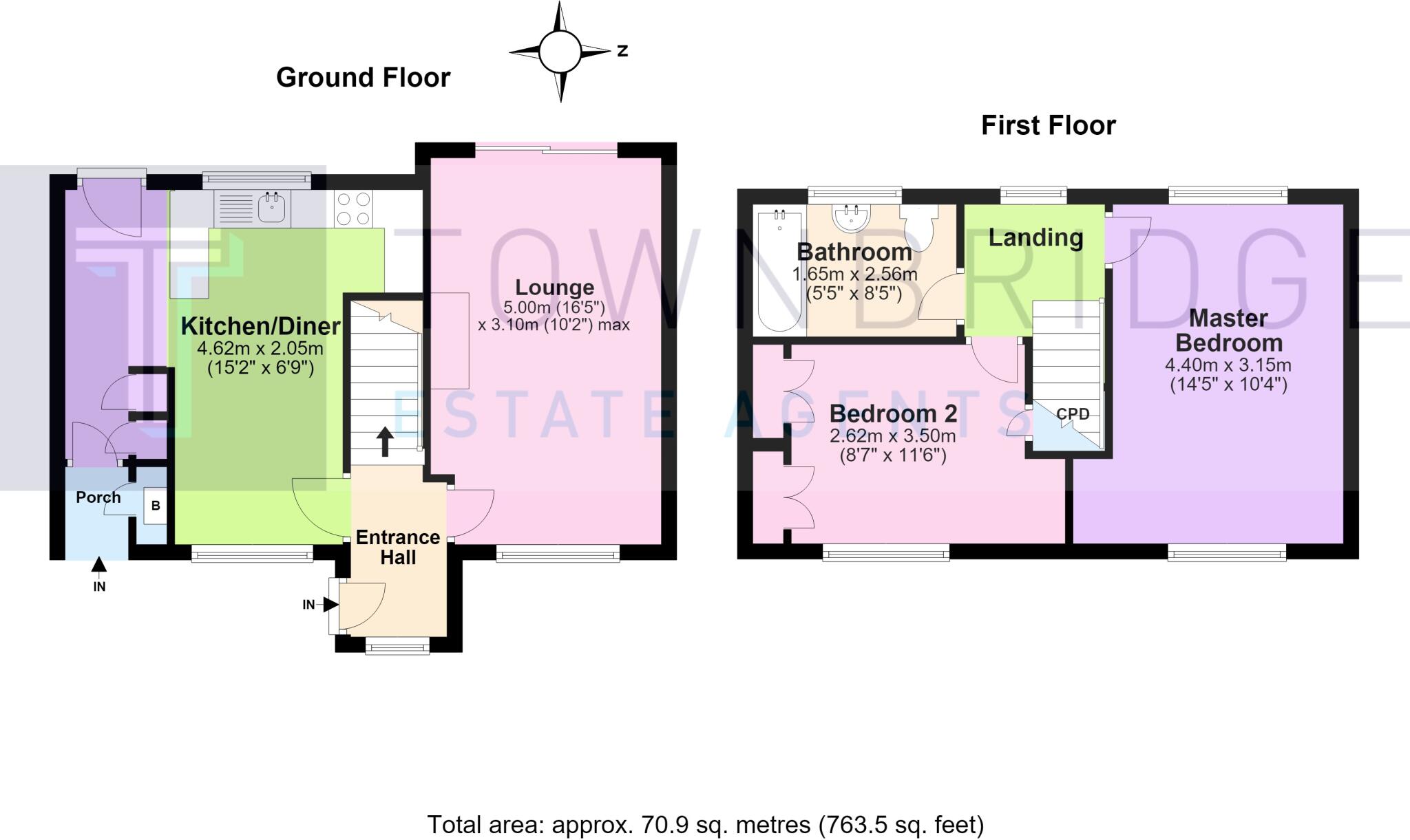 George VI Avenue, Middlewich floorplan