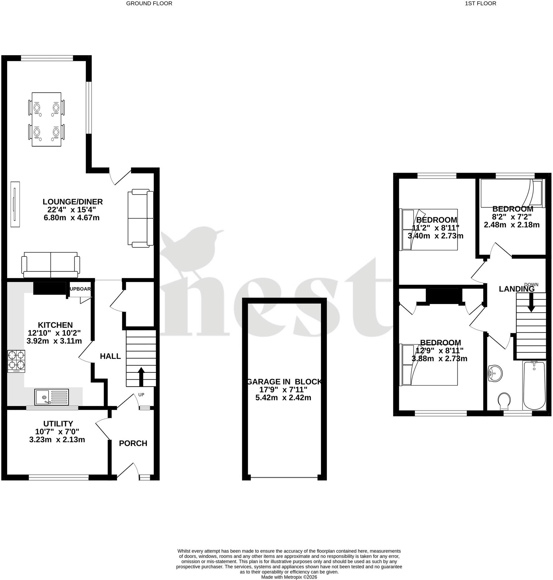 Balmoral Road, Yeovil, Somerset - No Chain floorplan