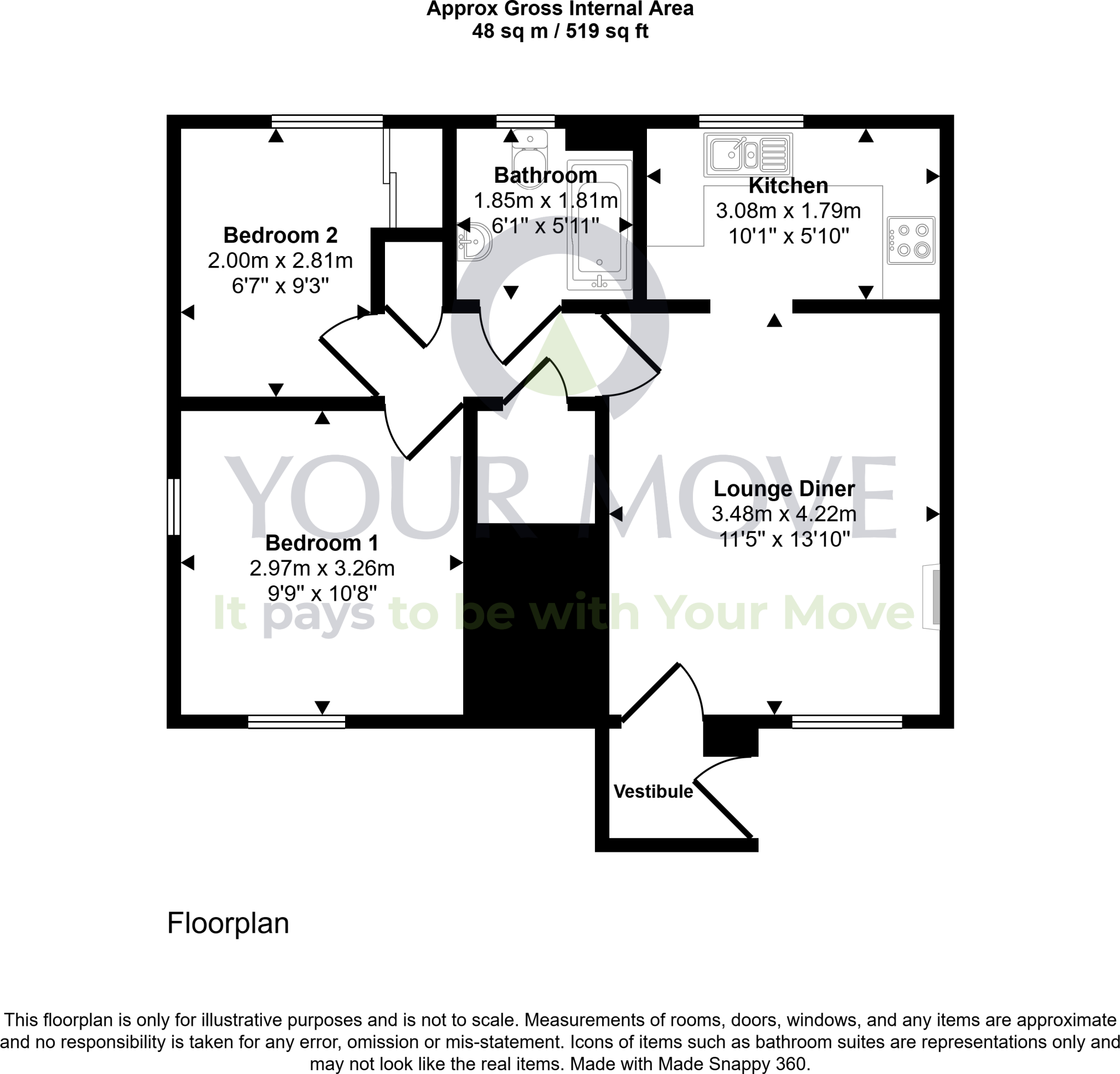 Inverewe Place, Dunfermline, KY11 floorplan