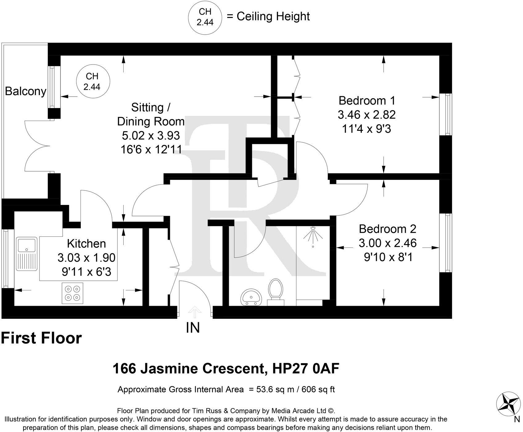 Jasmine Crescent, Princes Risborough, HP27 floorplan