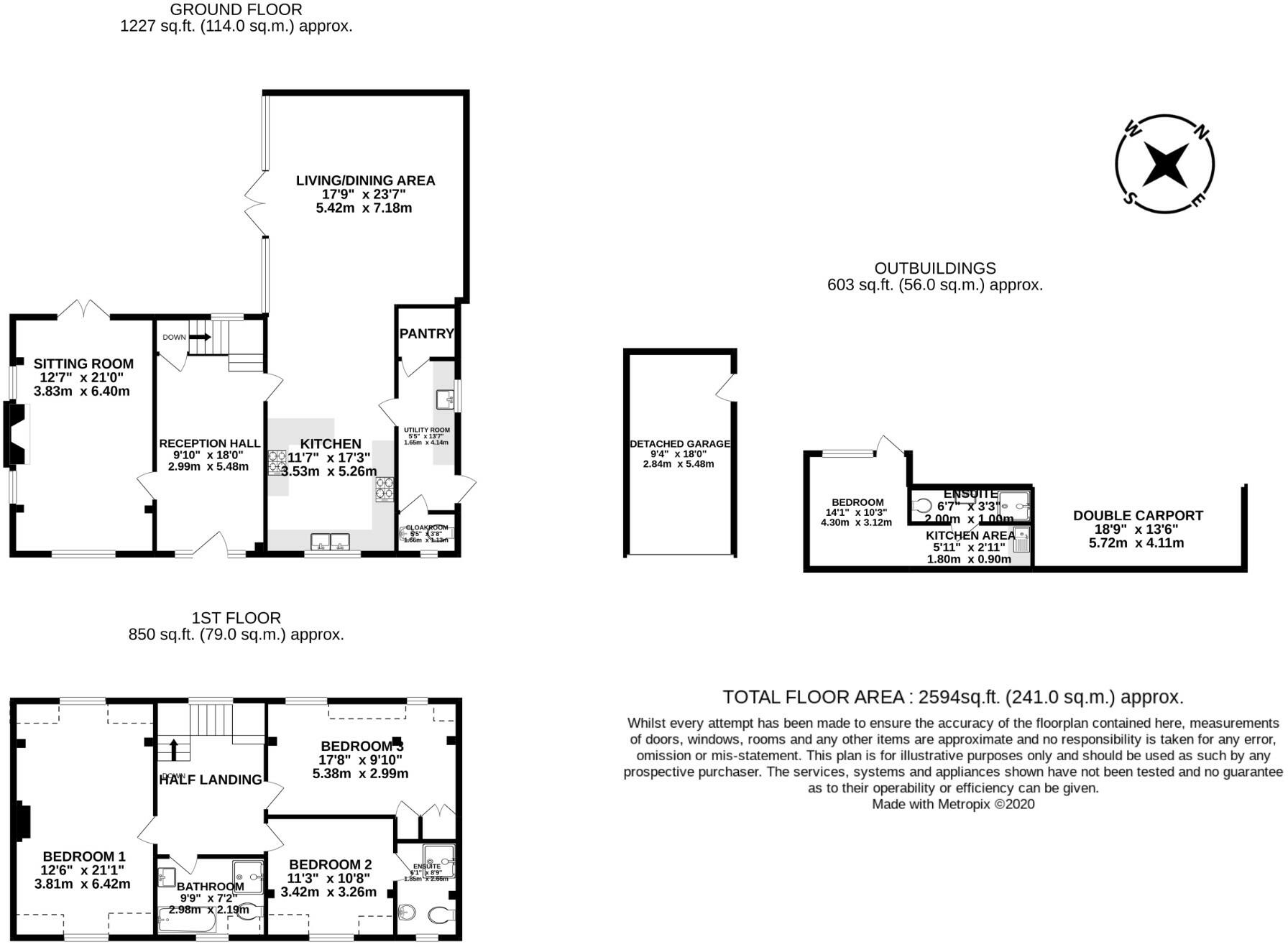 Blacksmiths Cottage, Main Street, Norwell  NG23 6JN floorplan