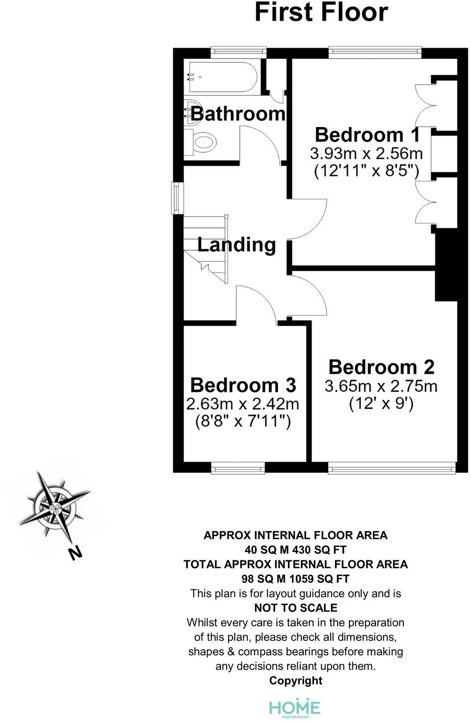 Bruce Grove, Chelmsford floorplan