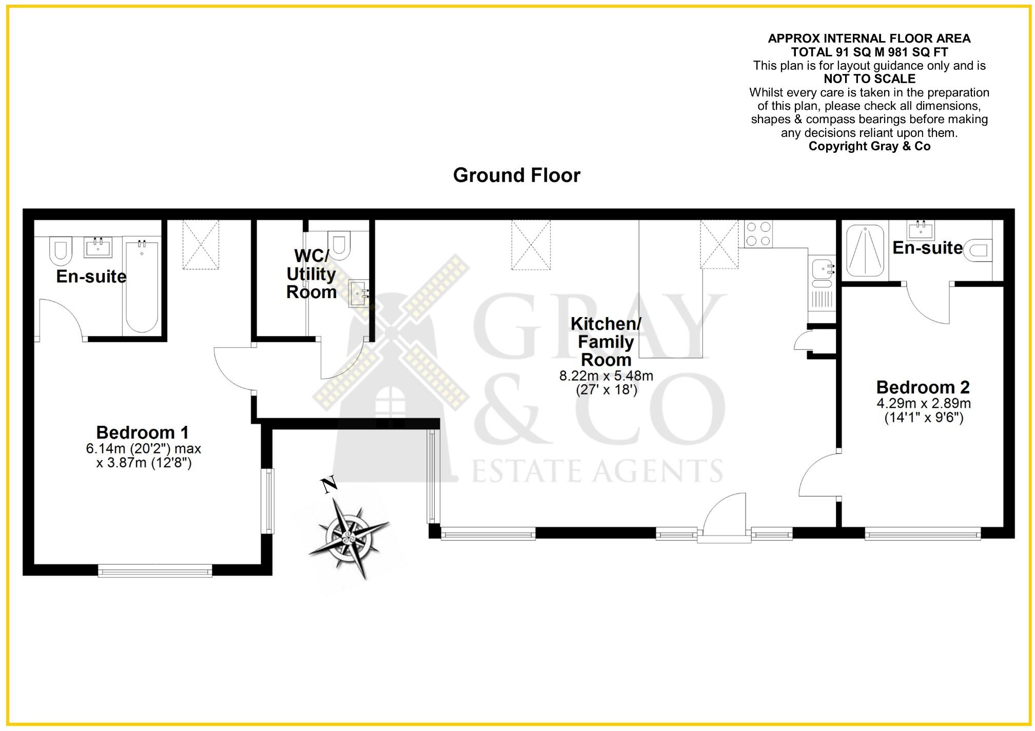 Great Bardfield CM7 floorplan