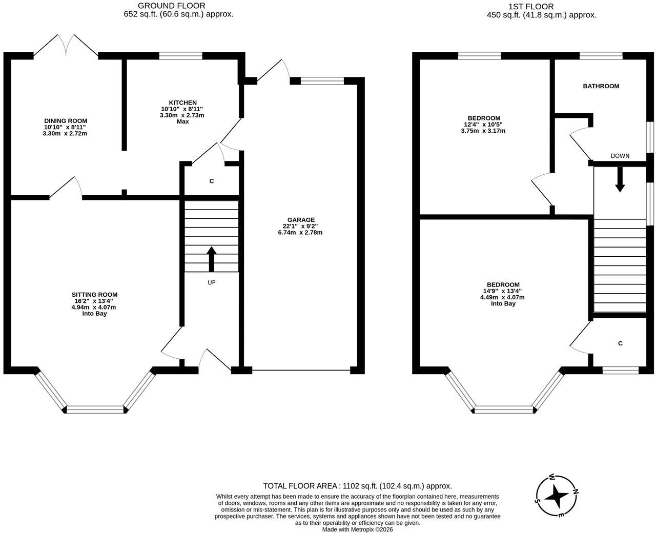 Teviotdale Gardens, High Heaton, Newcastle upon Tyne floorplan
