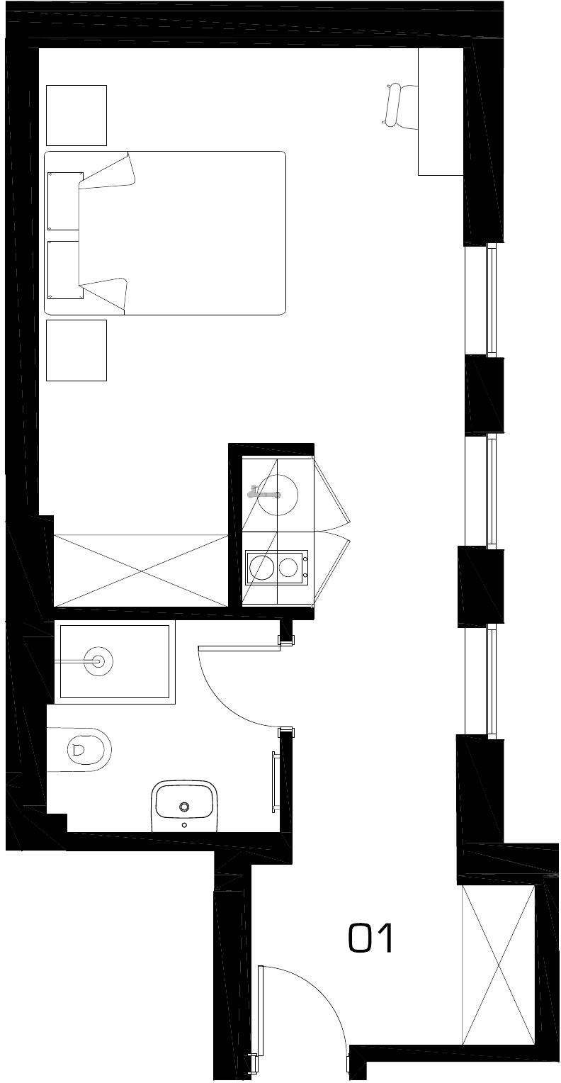 Quarters Apartments, Wellesley Road, Croydon floorplan