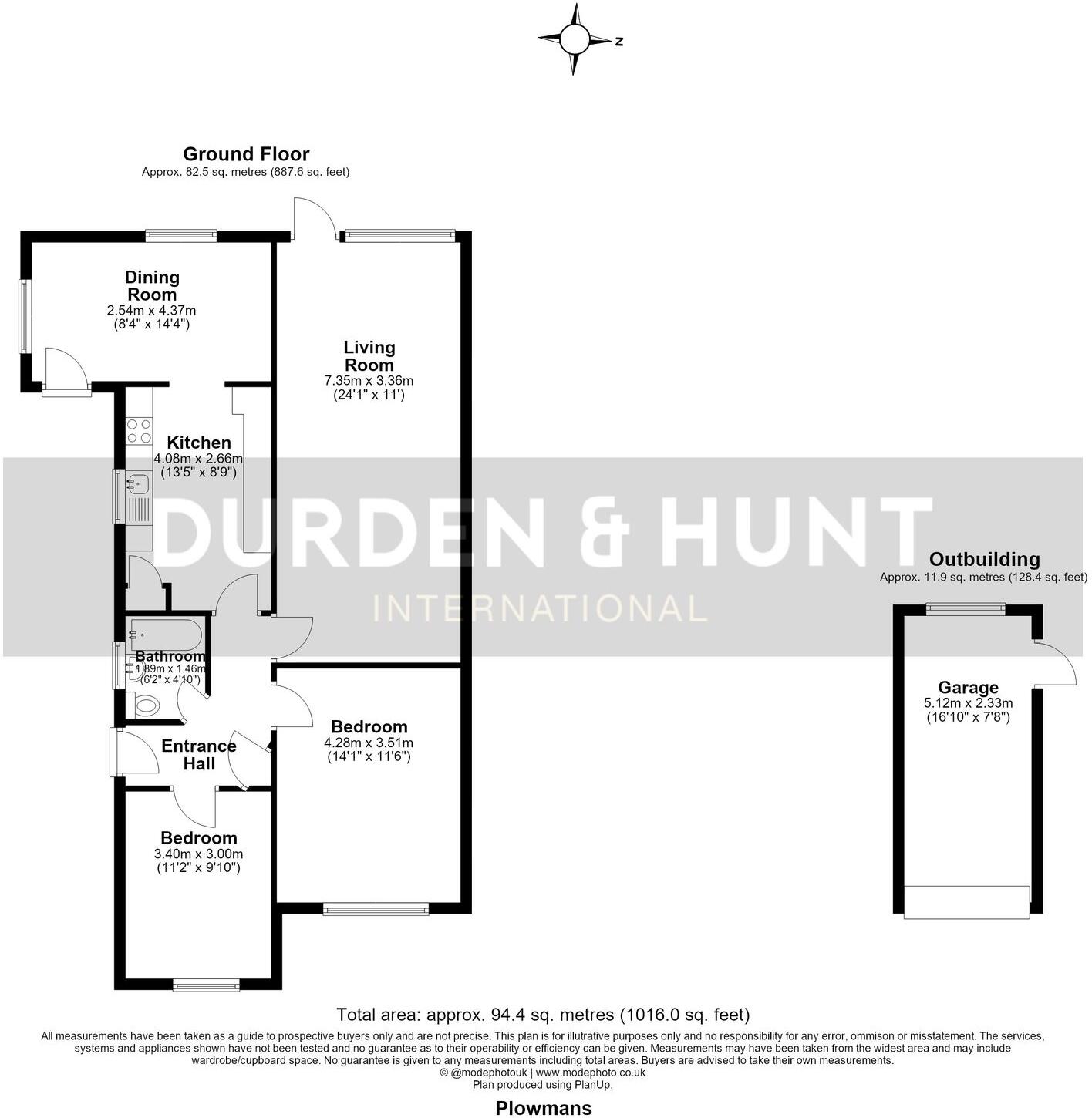 Plowmans, Rayleigh, SS6 floorplan