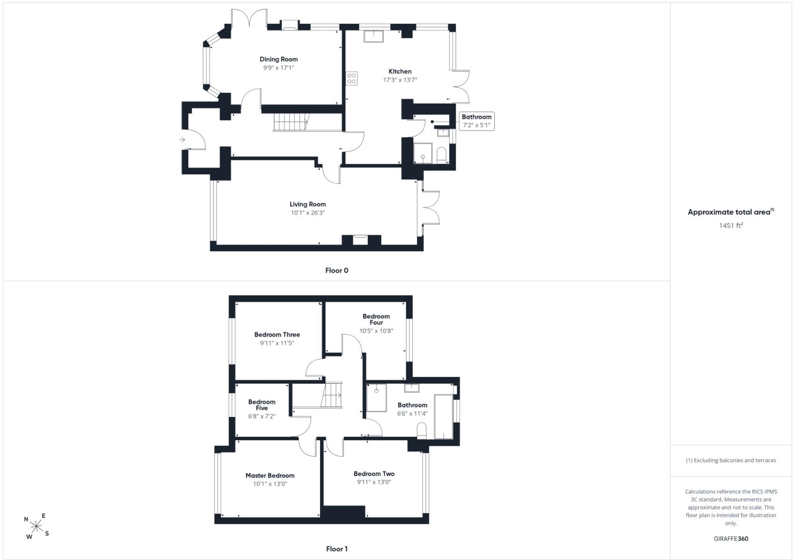 Petersfield Road, Staines-Upon-Thames, Surrey, TW18 floorplan