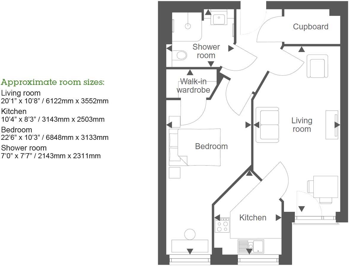 14 Churchfield Road, Walton-on-thames, Surrey, KT12 2FR floorplan