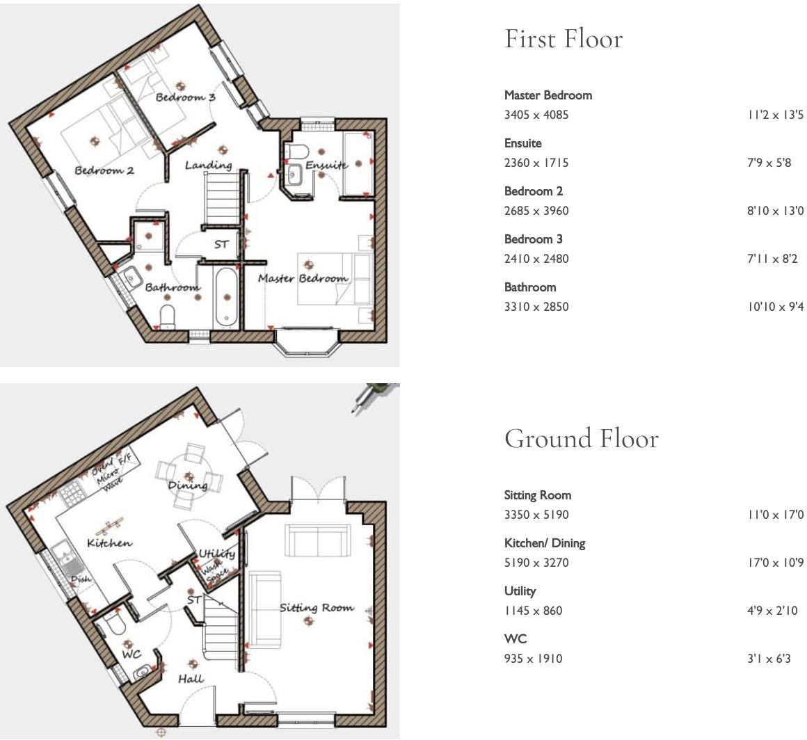 Grayling Road, Market Harborough floorplan