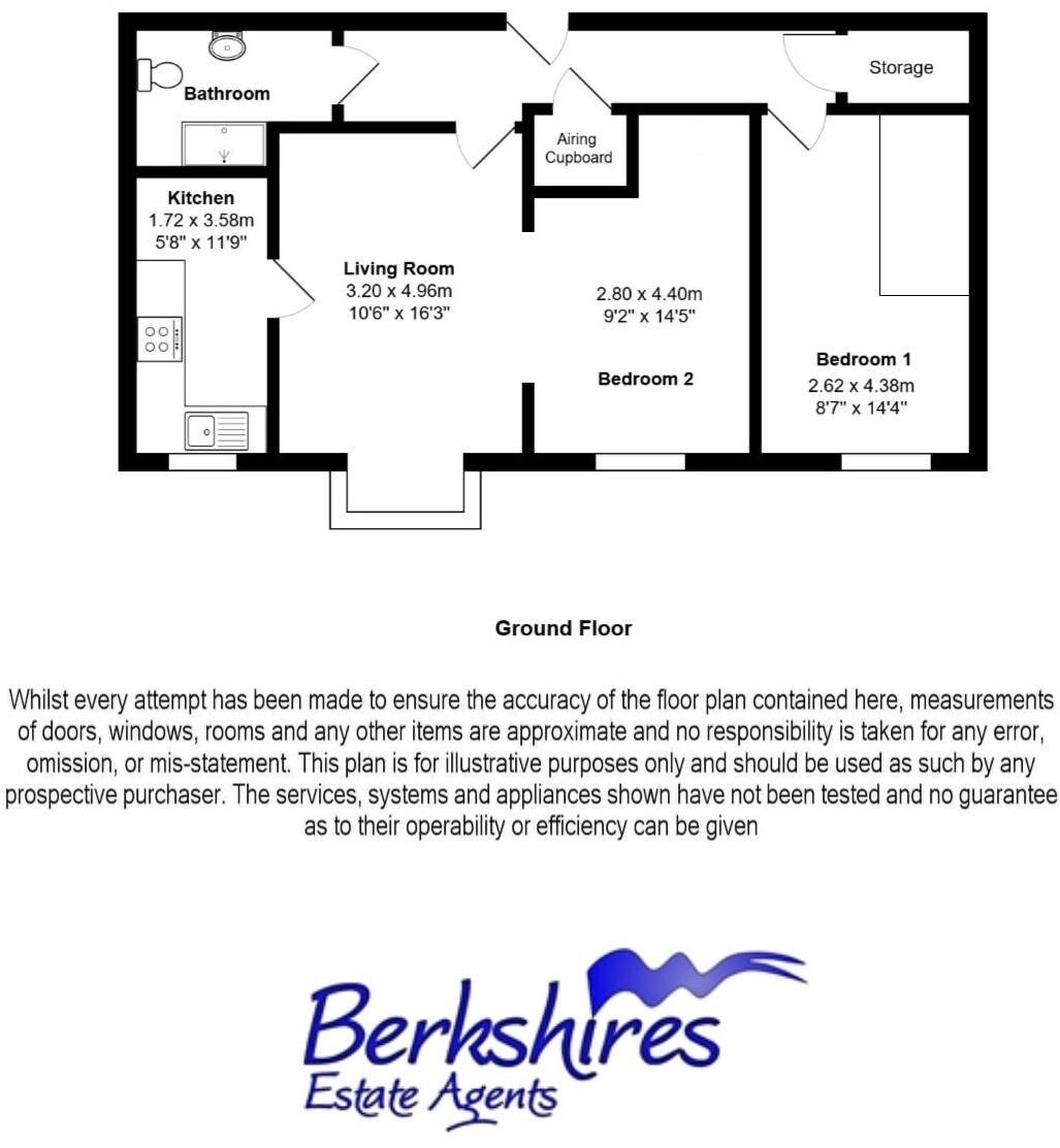 St. Christophers Gardens, Ascot, Berkshire, SL5 floorplan