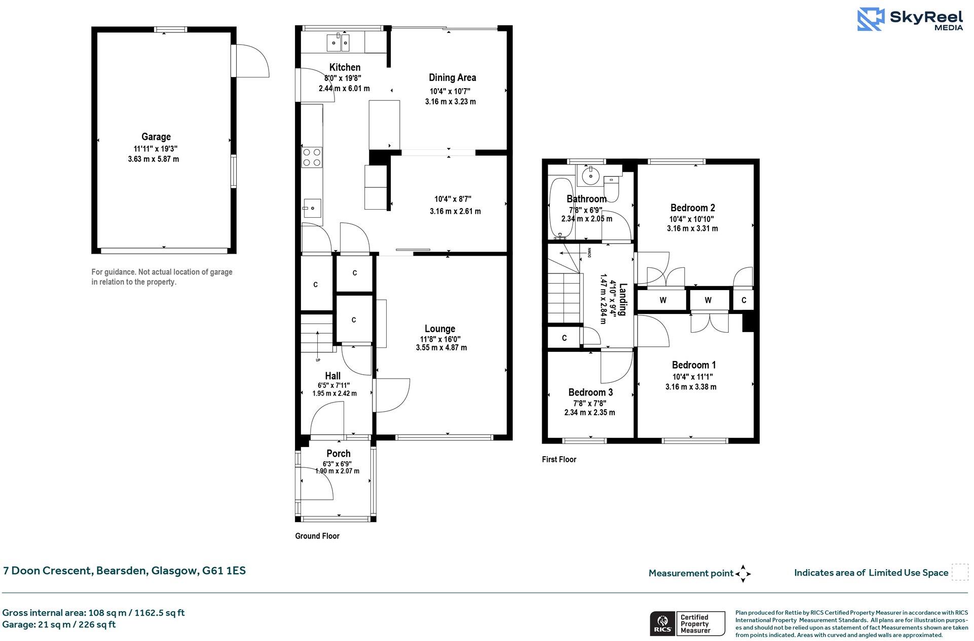Doon Crescent, Bearsden floorplan