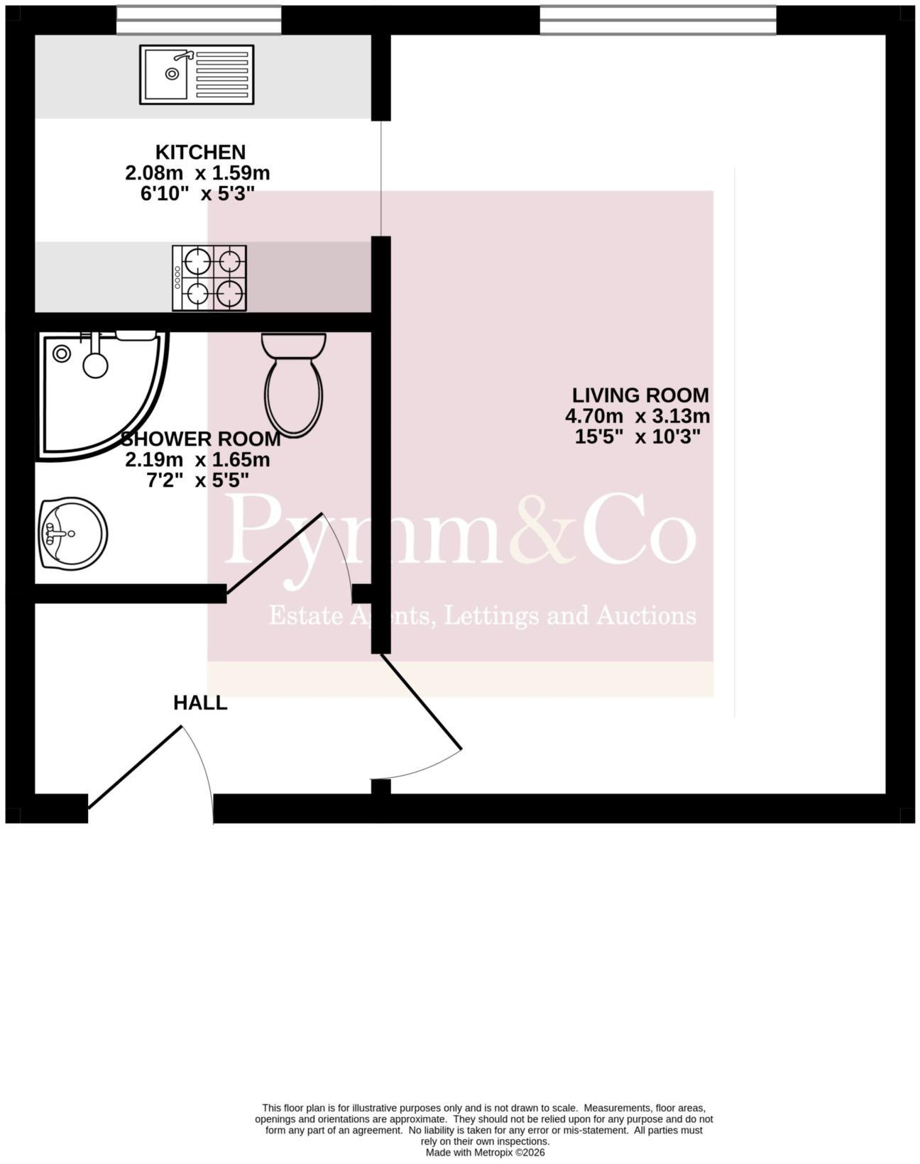 Earlham House, Norwich floorplan