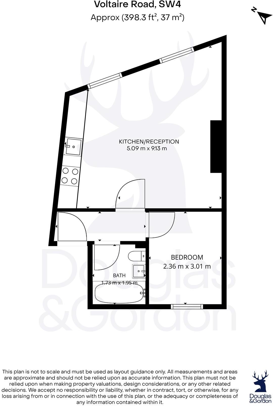 Voltaire Road, SW4 floorplan