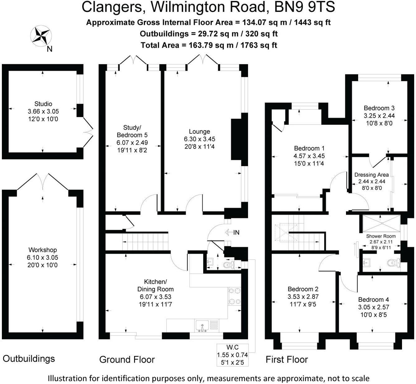 Wilmington Road, Newhaven, BN9 9TS floorplan