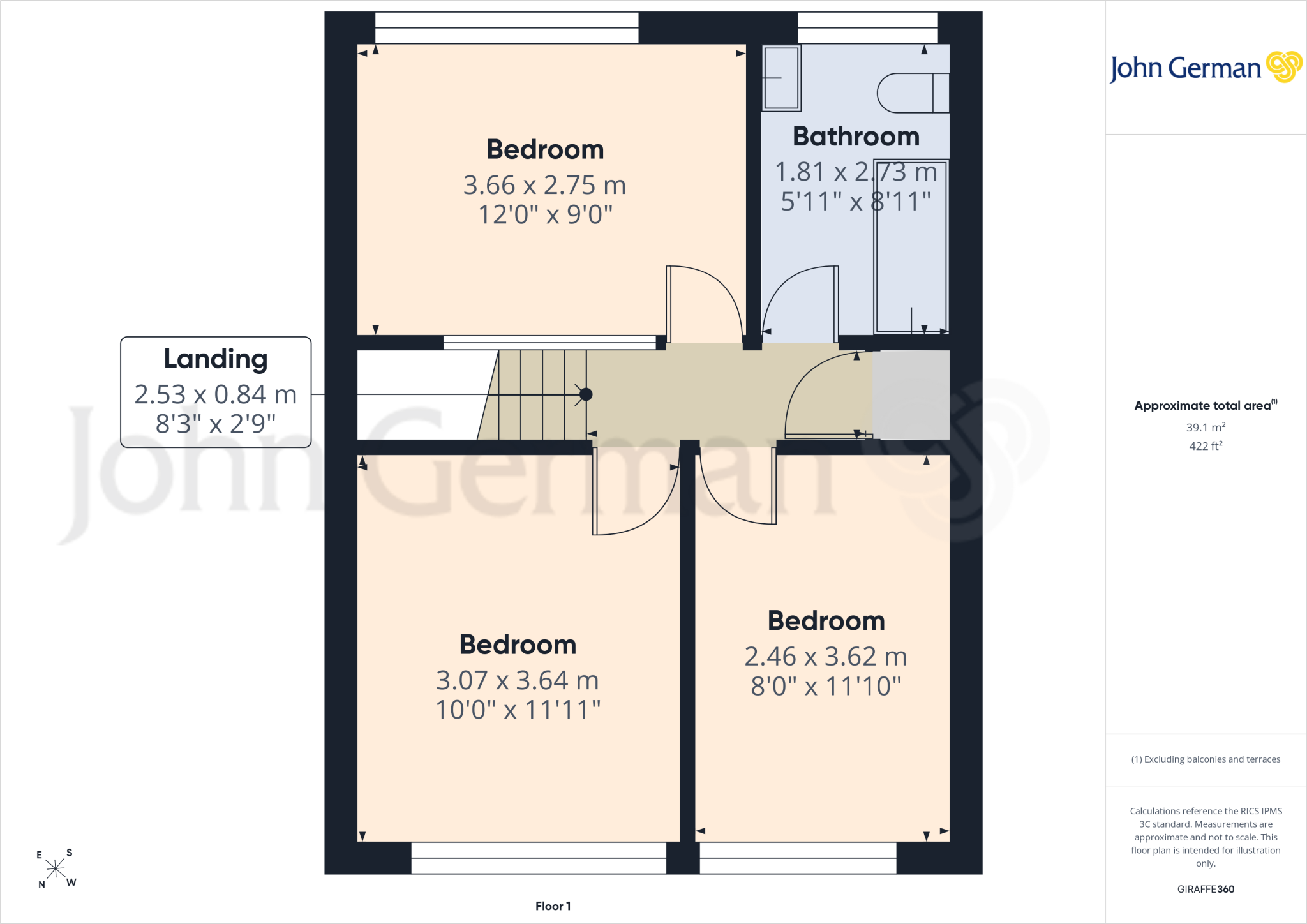 Priory Road, Loughborough floorplan