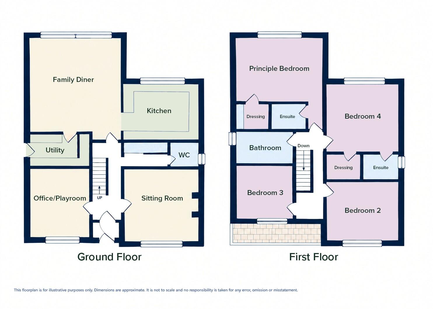 Old London Road, Milton Common, Thame, Oxfordshire, OX9 floorplan