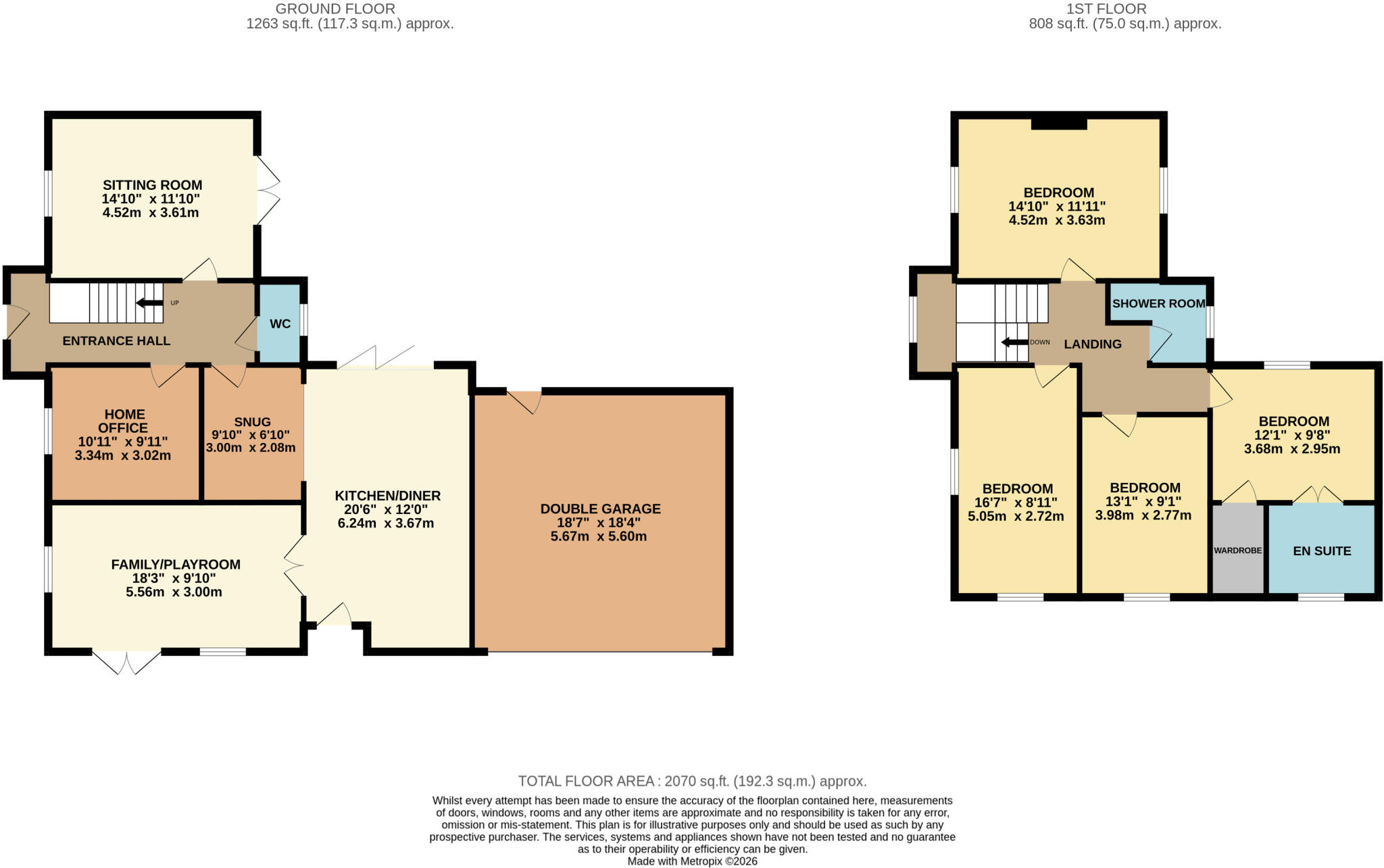 Park Road, Deeping St James, Peterborough, PE6 floorplan