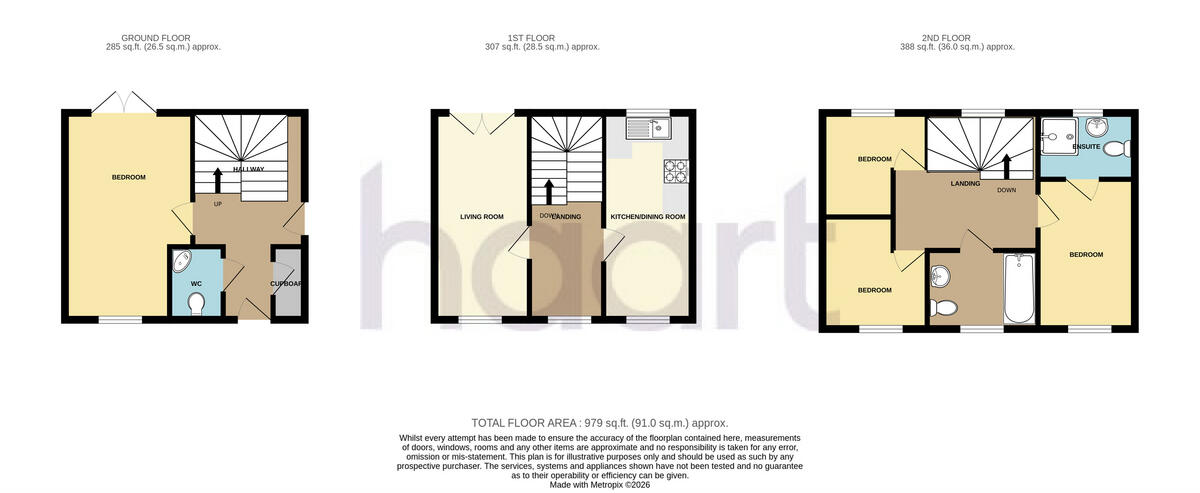 Caspian Way, Purfleet floorplan
