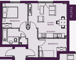 Lurke Street, Bedford floorplan