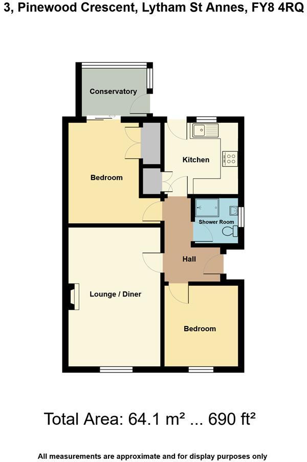 Pinewood Crescent, Lytham floorplan