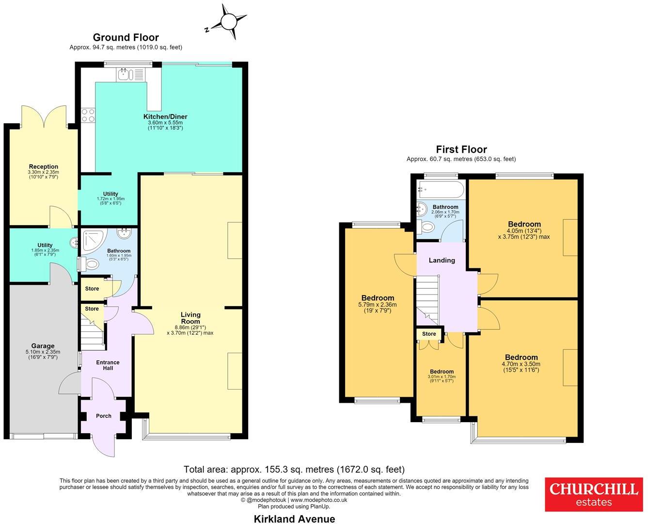 Kirkland Avenue, Clayhall floorplan