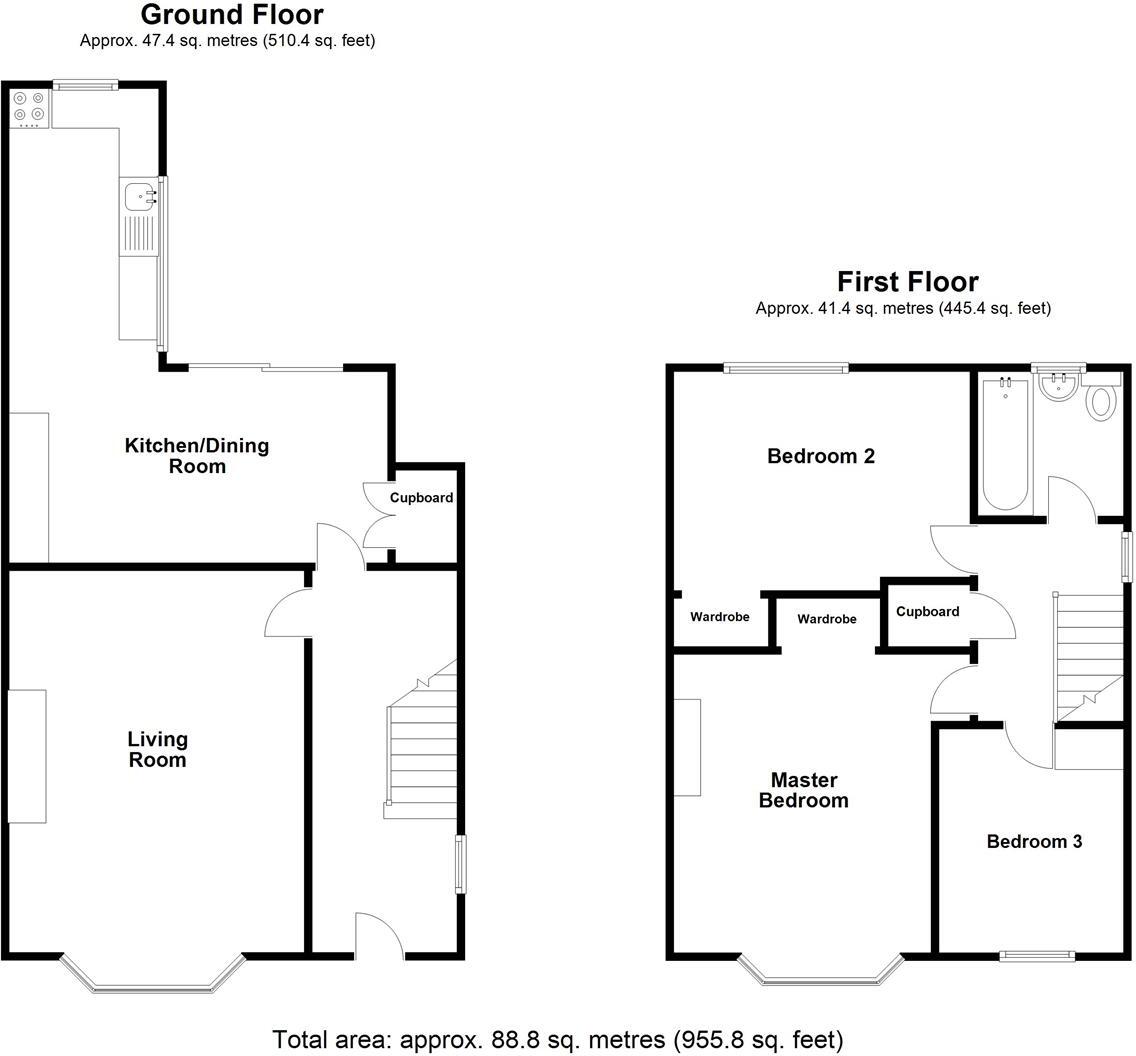 Lovely Lane, Warrington floorplan