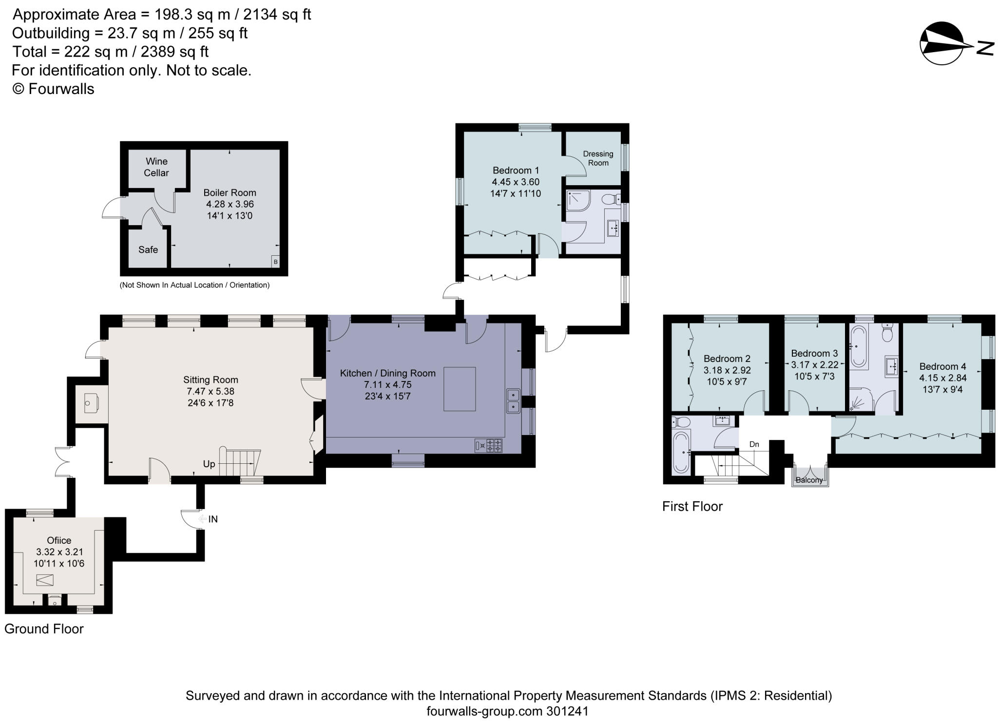 Dartley Farm, Duntisbourne Rouse, Cirencester, Gloucestershire, GL7 floorplan