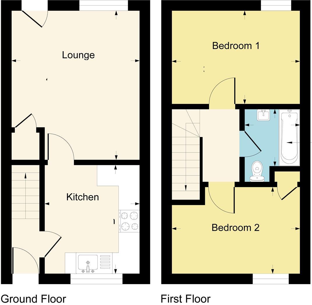Alvington Manor View, Newport floorplan
