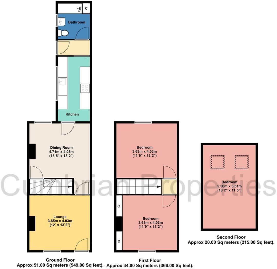 Greystone Road, Carlisle floorplan